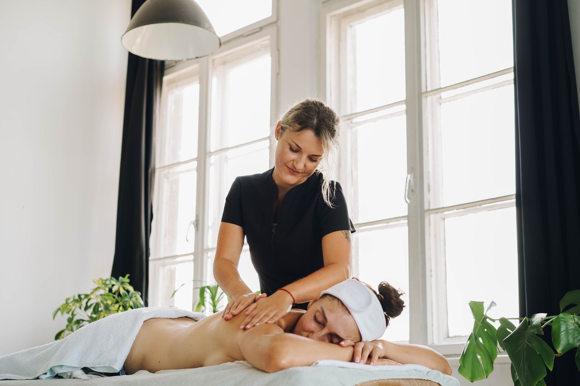 A treatment room at Lumen Studio